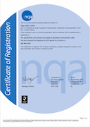 Certificate of Registration nqa